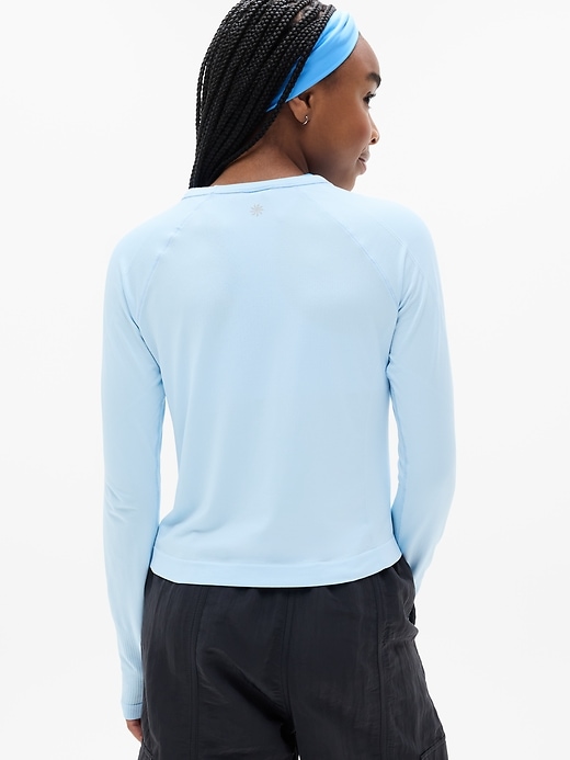 Image number 3 showing, Athleta Girl Power Up Sport Length Top