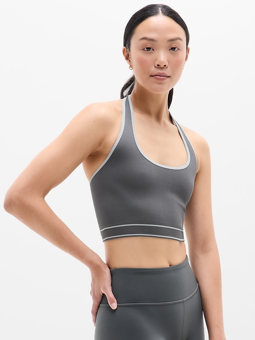 Image number 2 showing, Recharge Rib Seamless Halter