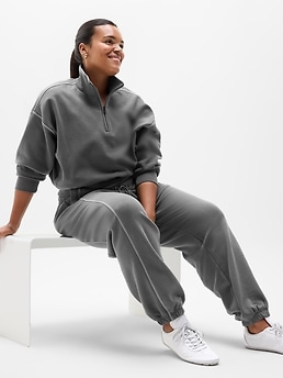 Forever Fleece High Rise Jogger - Gray - image 4