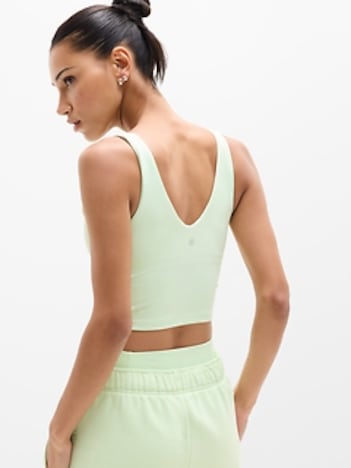 Transcend V-Neck Crop Sports Bra A-C
