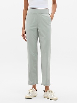 Brooklyn Mid Rise Ankle Pant - Green - image 2