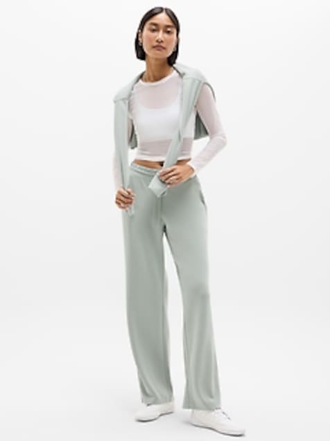 Seasoft Mid Rise Straight Pant