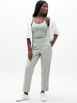 Brooklyn Mid Rise Ankle Pant - Green - image 4