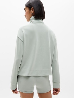 Seasoft Quarter Zip - Green - image 2