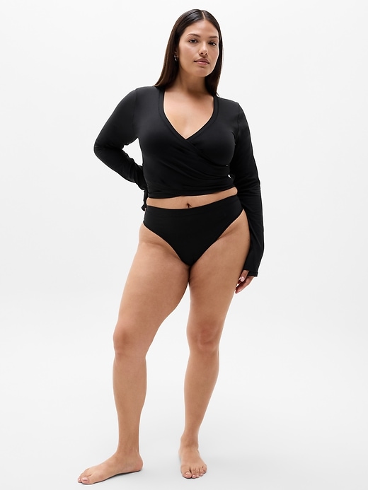 Image number 5 showing, BodyMove High Rise Thong Underwear