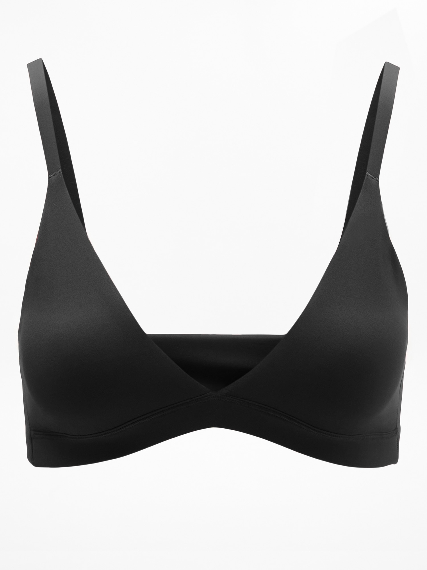 Бралетт BodyMove A-C, глубокий вырез — Athleta, цвет: Чёрный — фото 3