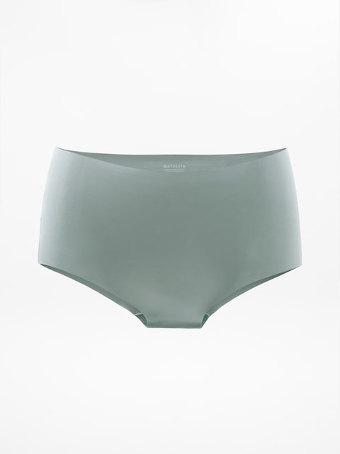 Sleek Form No Show Bikini Underwear - Nickel