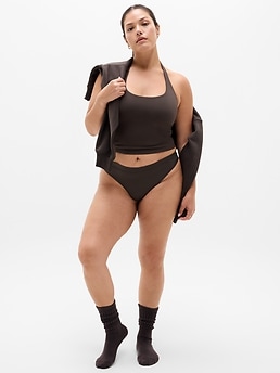 BodyMove Thong Underwear - Brown - image 5