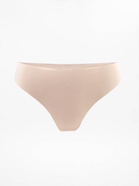 Sleek Form No Show Bikini Underwear - Sand Beige
