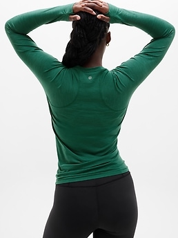 Momentum Seamless Top - Green - image 3