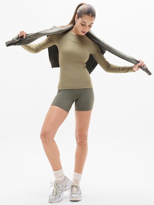 Image number 2 showing, BodyMove Crew Neck Long Sleeve Top
