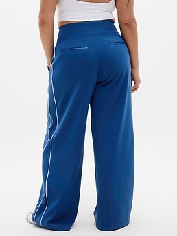 Venice High Rise Wide Leg Pant - Blue - image 3