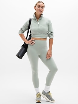 Elation Ultra High Rise 7/8 Legging - Green - image 4