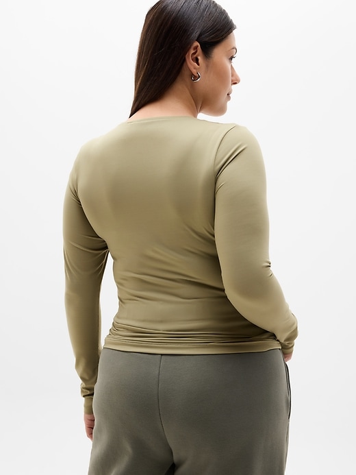 Image number 7 showing, BodyMove Crew Neck Long Sleeve Top
