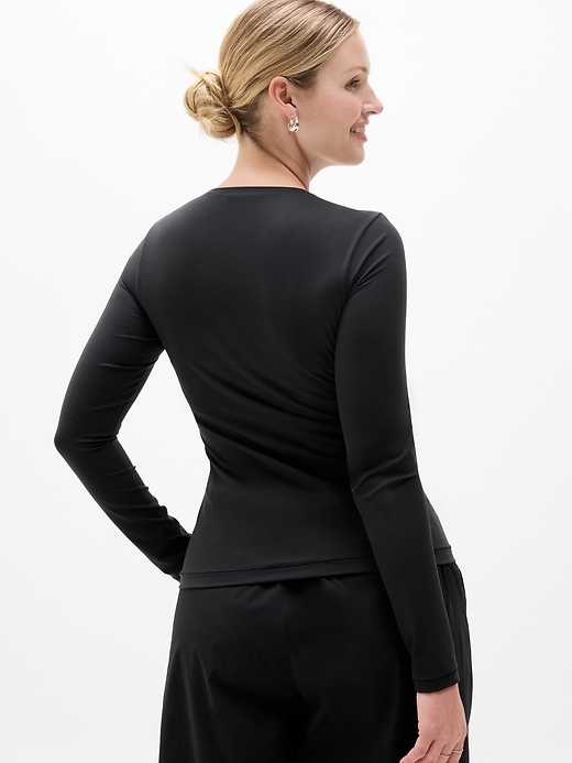 Image number 7 showing, BodyMove Crew Neck Long Sleeve Top