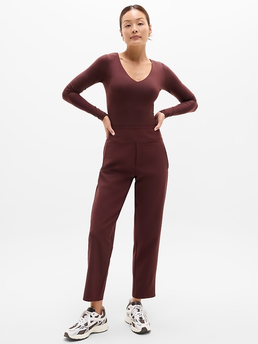 Image number 7 showing, BodyMove Plunge Long Sleeve Bodysuit