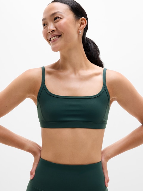 Square Neck Bra A-C - Pine