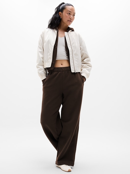 Image number 2 showing, Forever Fleece Wide Leg