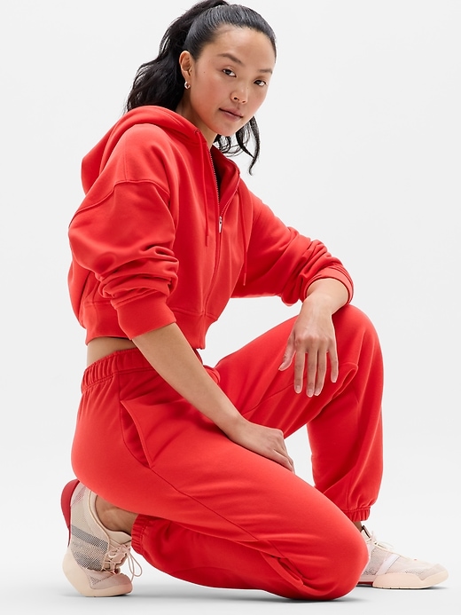 Image number 3 showing, Forever Fleece Crop Full Zip