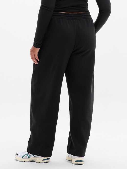 Image number 3 showing, Forever Fleece Mid Rise Barrel Pant