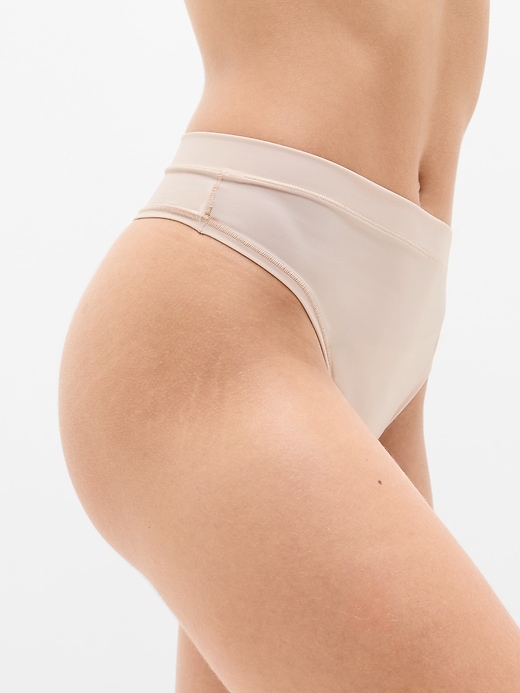 Image number 2 showing, BodyMove High Rise Thong Underwear