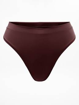 BodyMove High Rise Thong Underwear - Red - image 3