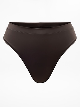 BodyMove High Rise Thong Underwear - Brown - image 3