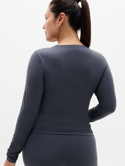 Image number 7 showing, BodyMove Crew Neck Long Sleeve Top