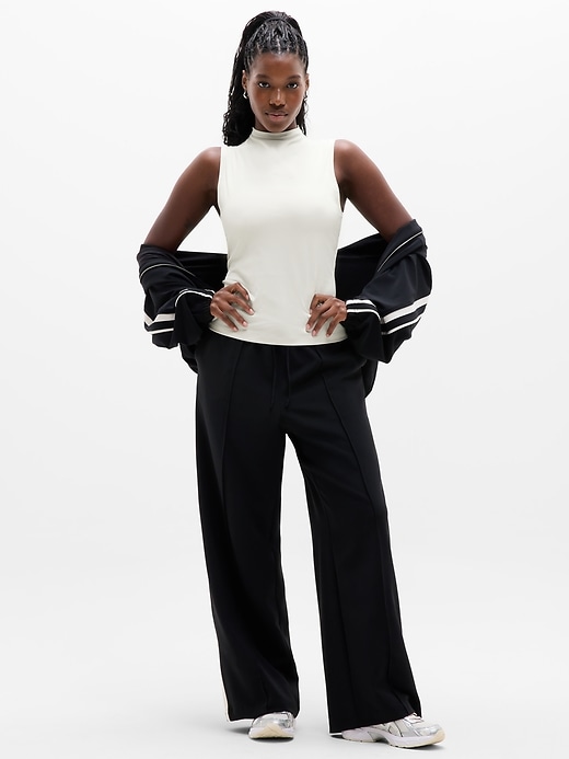 Image number 6 showing, Signature Rib Mock Neck Tank