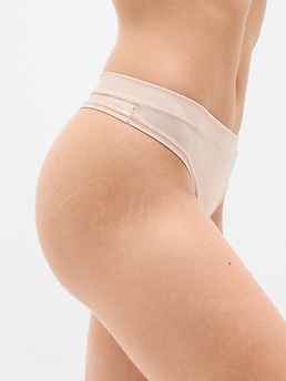 BodyMove Thong Underwear - Beige - image 2