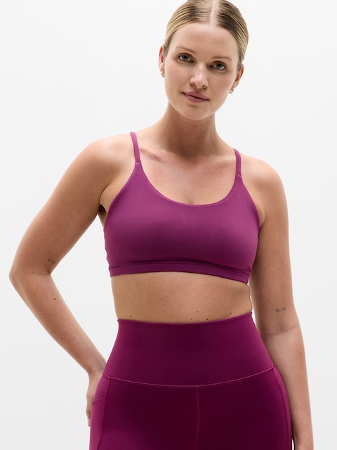 Transcend Scoop Sports Bra A-C - Plum