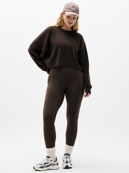 Image number 6 showing, Luxe Wool Cashmere Crew Sweater