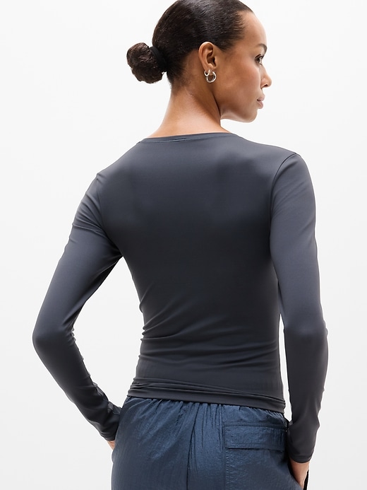 Image number 5 showing, BodyMove Crew Neck Long Sleeve Top