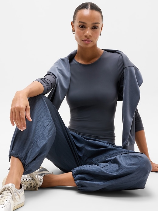 Image number 2 showing, BodyMove Crew Neck Long Sleeve Top