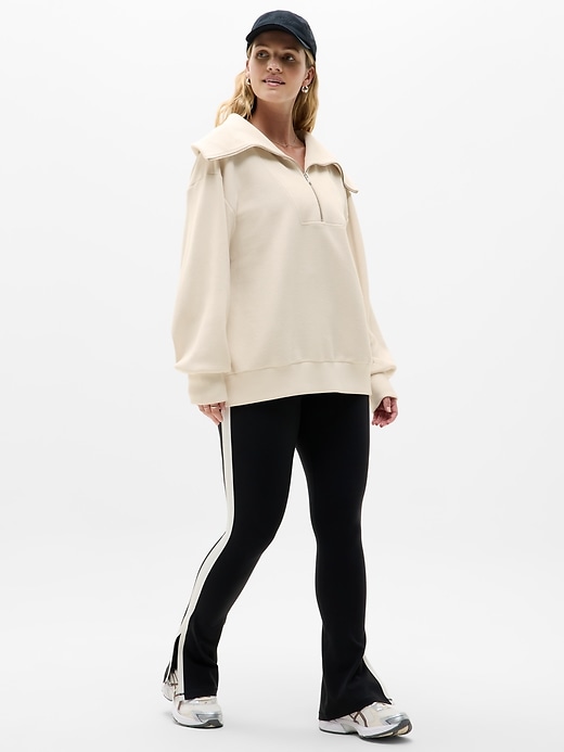 Image number 6 showing, Ottoman Rib 1/4 Zip Sweatshirt