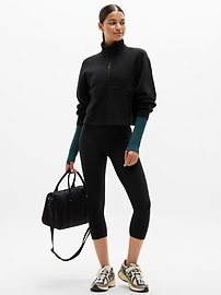 Image number 2 showing, Tranquil Waffle 1/2 Zip Sweatshirt