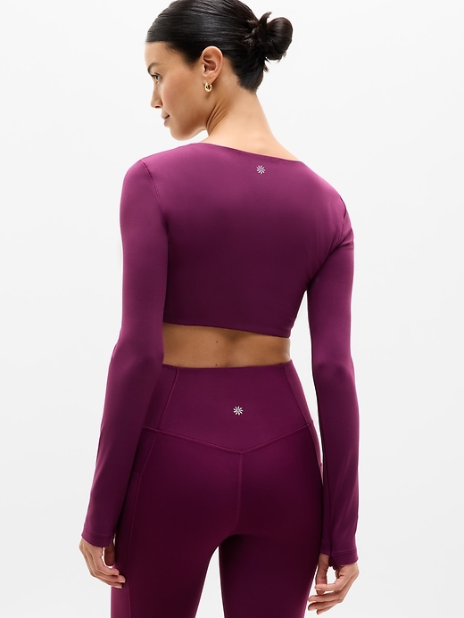 Image number 3 showing, Transcend Scoop Crop Top