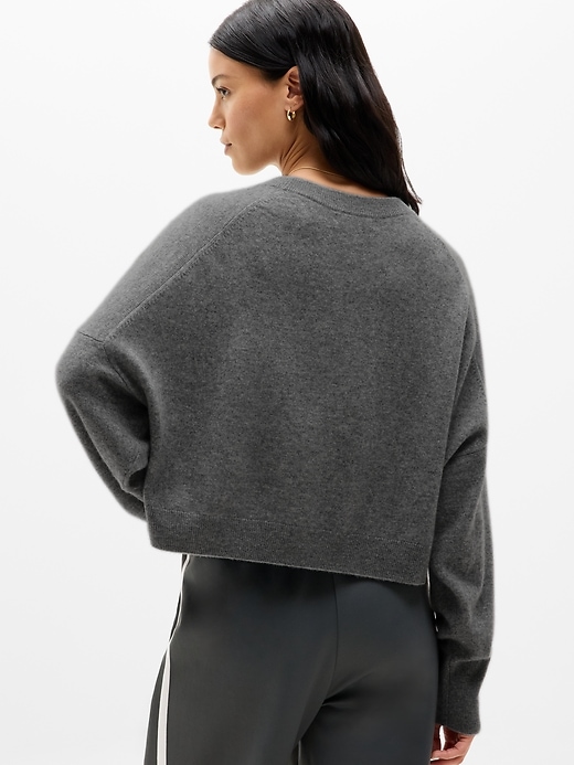 Image number 6 showing, Luxe Wool Cashmere Crew Sweater
