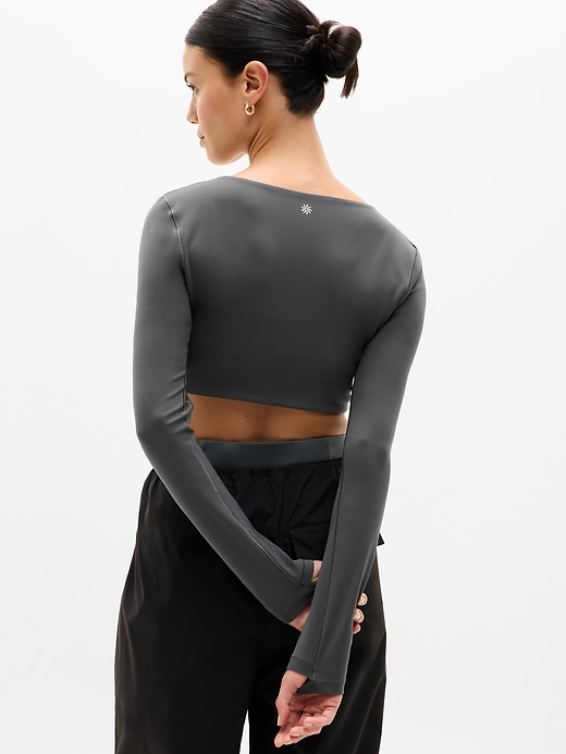 Image number 6 showing, Transcend Scoop Crop Top