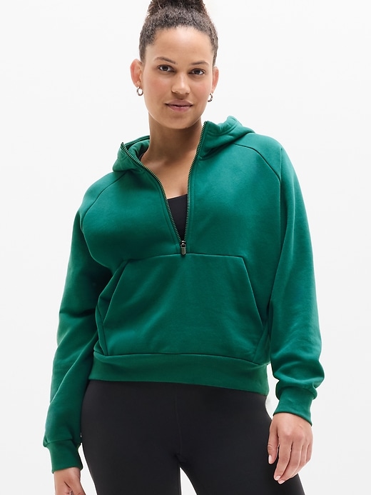 Image number 2 showing, Forever Fleece 1/2 Zip Hoodie