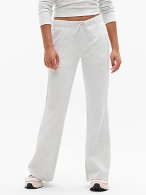Athleta Girl Low Rise Cozy Rib Flare Jogger
