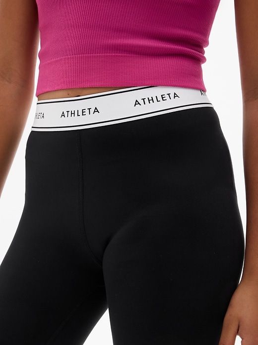Image number 4 showing, Athleta Girl High Rise Logo Chit Chat Legging