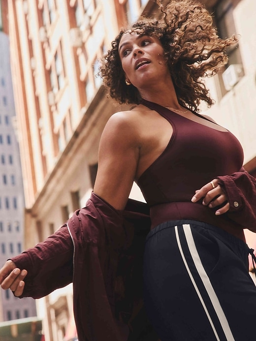 Image number 1 showing, BodyMove Halter Bodysuit