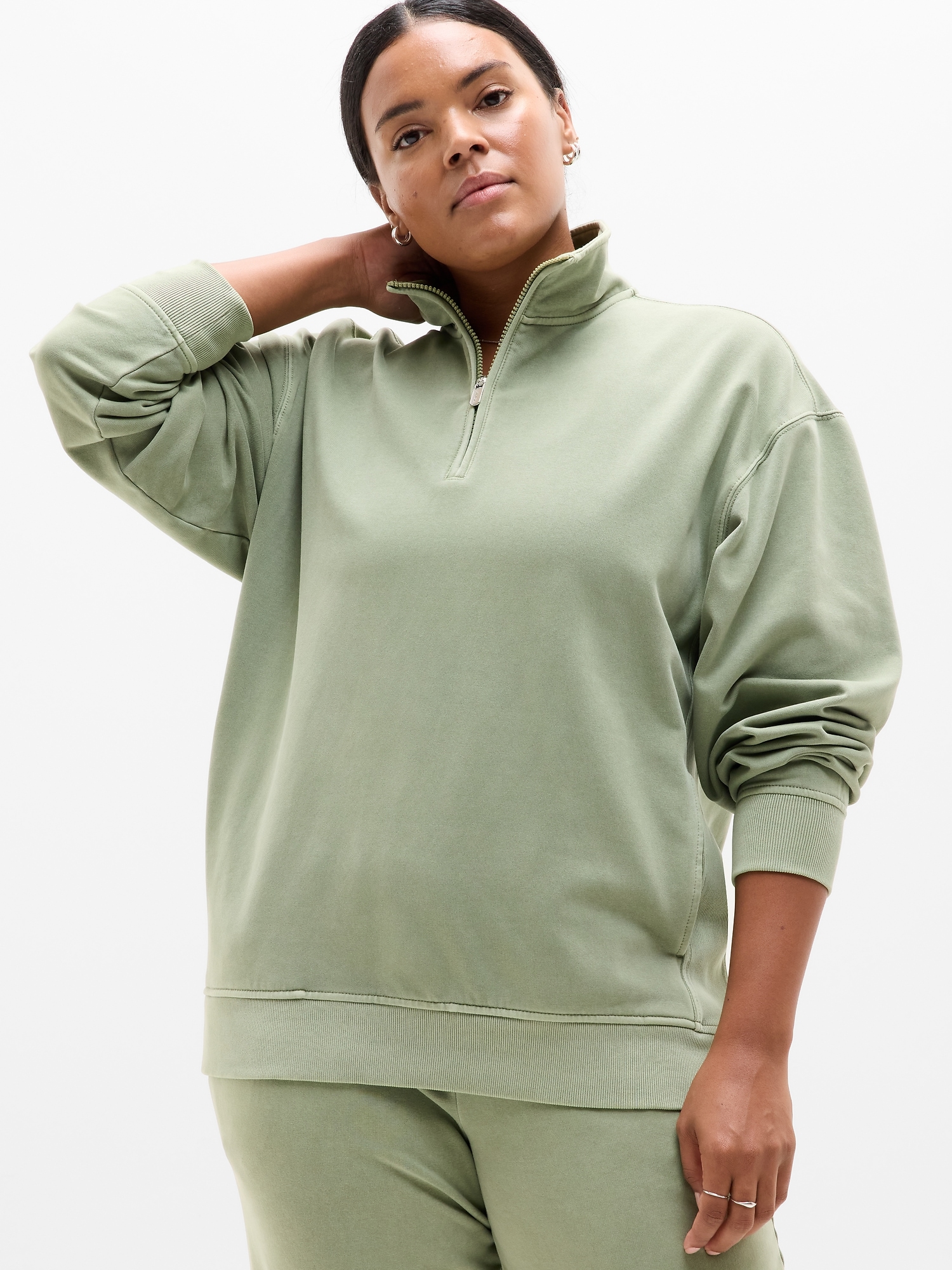 Forever Fleece 1/4 Zip Sweatshirt