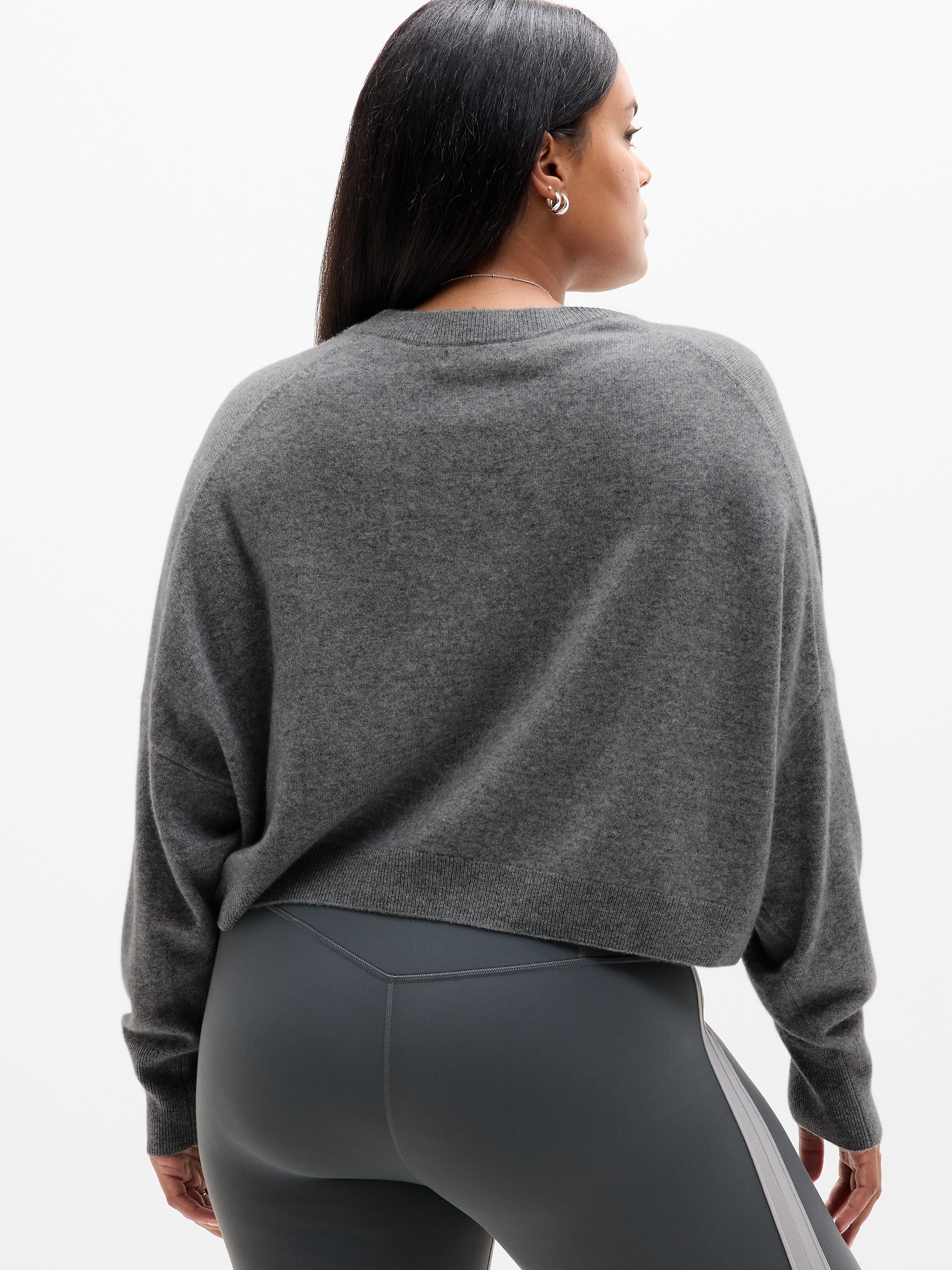 Luxe Wool Cashmere Crew Sweater