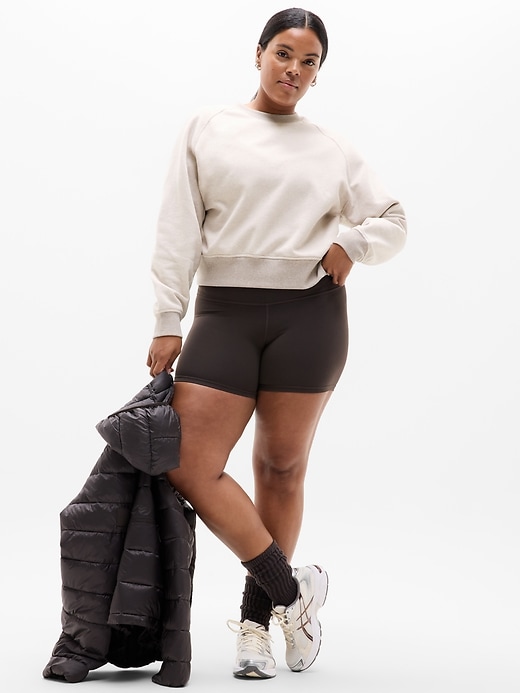 Image number 5 showing, Forever Fleece Relaxed Crew Sweatshirt