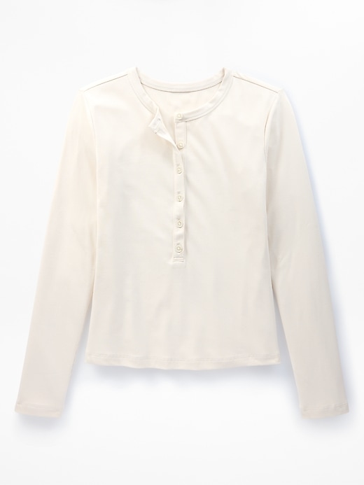 Image number 3 showing, Signature Rib Long Sleeve Henley Top