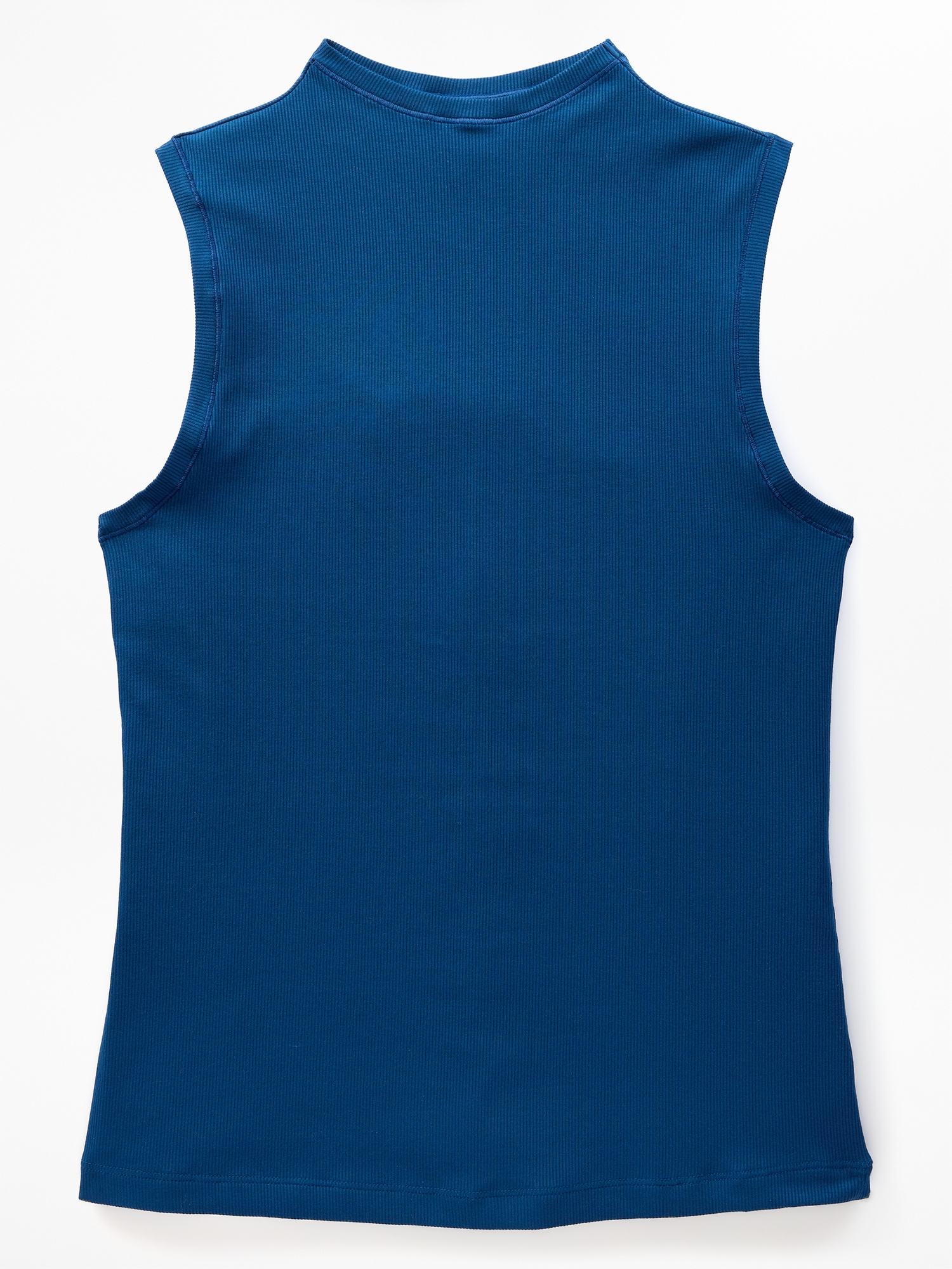 Signature Rib Mock Neck Tank
