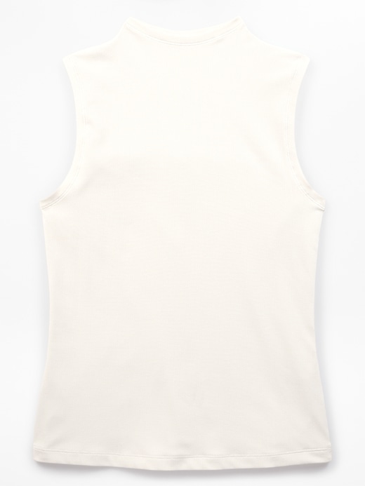 Image number 3 showing, Signature Rib Mock Neck Tank