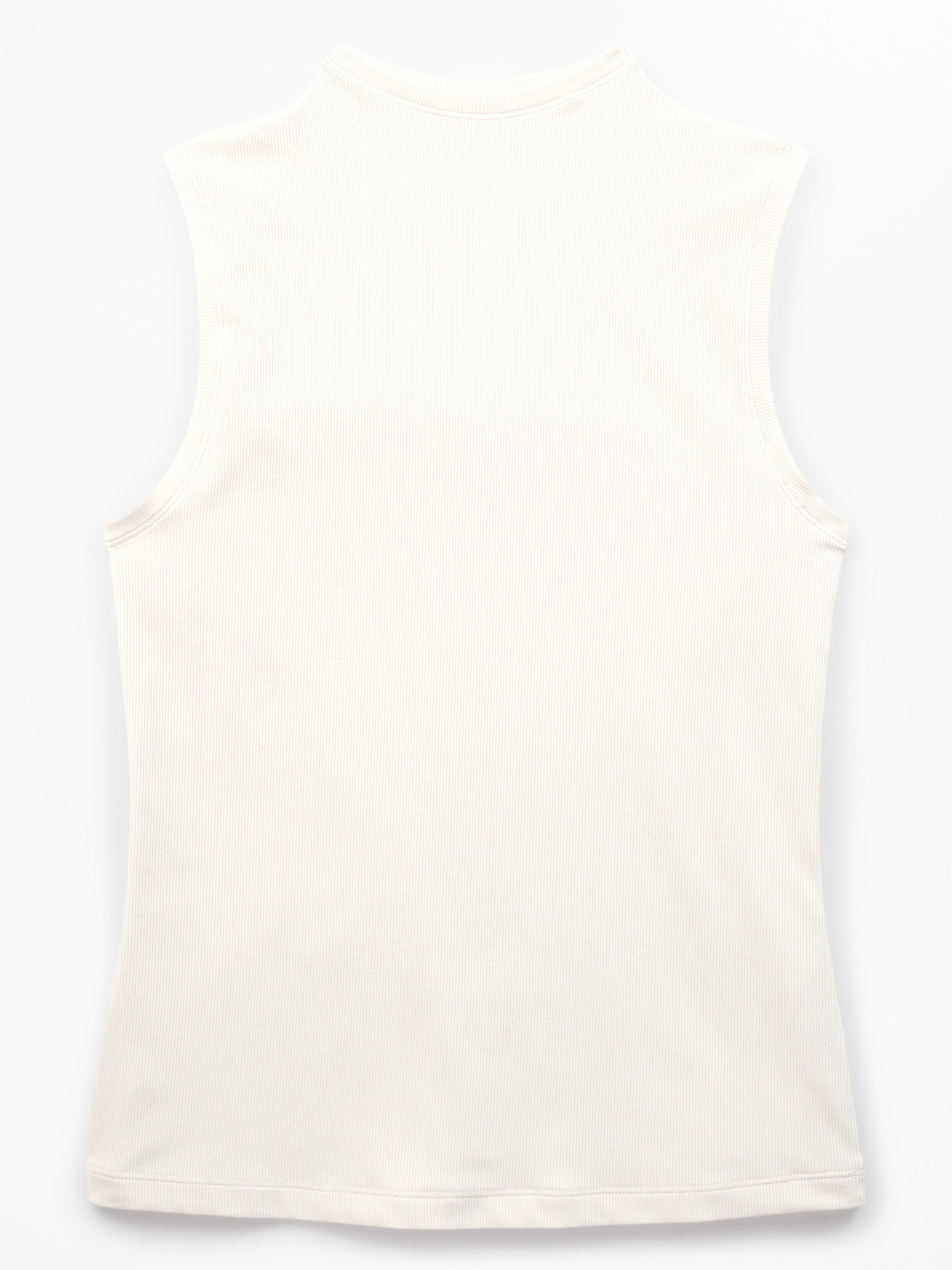 Signature Rib Mock Neck Tank